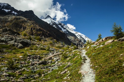 Day 2 on the trail to Franz Josef Hohe